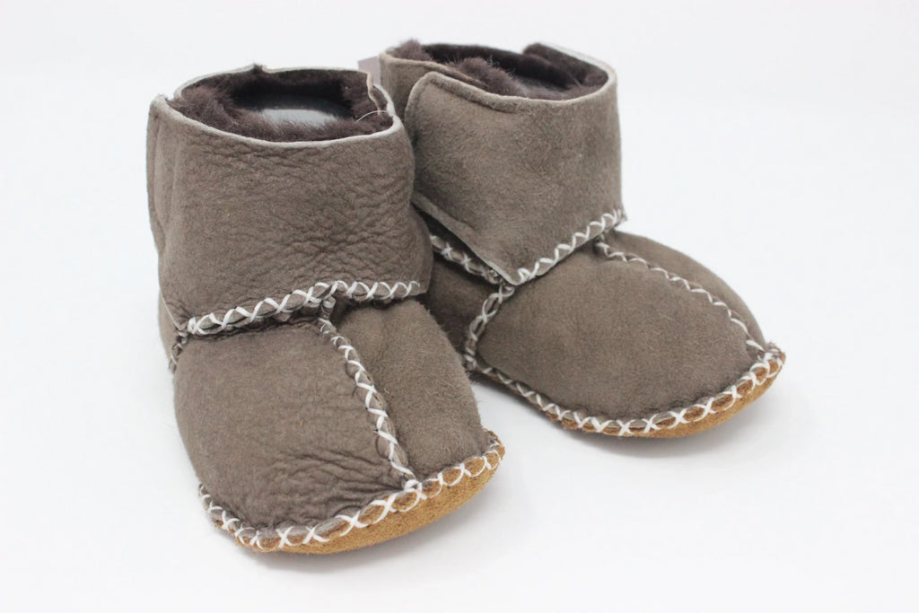 Cozy Toez Ash Brown Leather Strap